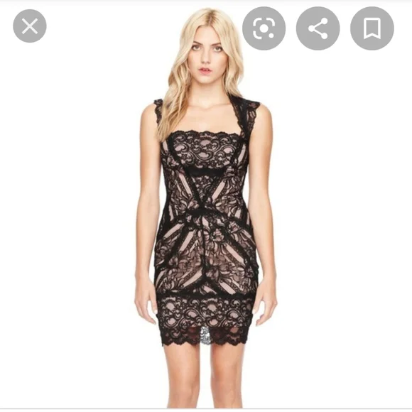 COPY - Nicole Miller eva dress - Picture 2 of 7